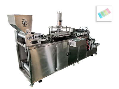 Envasadora de parches de gel refrigerante