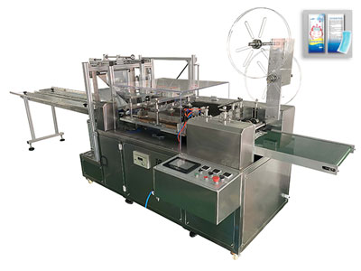Envasadora de parches de gel refrigerante