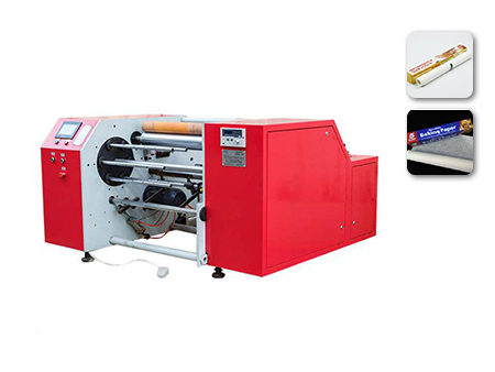 Rebobinadora, para Papel para Hornear (Rollo sin Núcleo) PPD-CBPR450