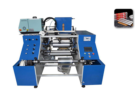 Rebobinadora de 6 Ejes, para Papel Aluminio PPD-6SHAF450